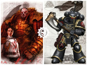 Warhammer 40K Photobashing Artwork