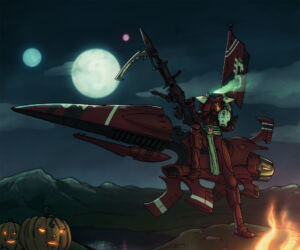 Spooky Season Eldar by AutumnArchfey