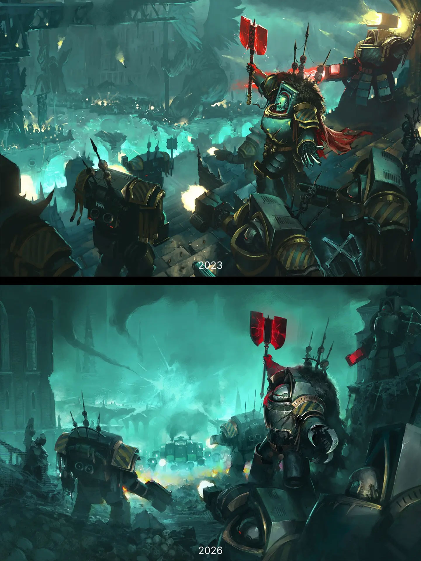 Then and Now