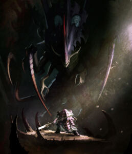 Buri Aegnirssen Vs Norn Emissary by Games Workshop Artists