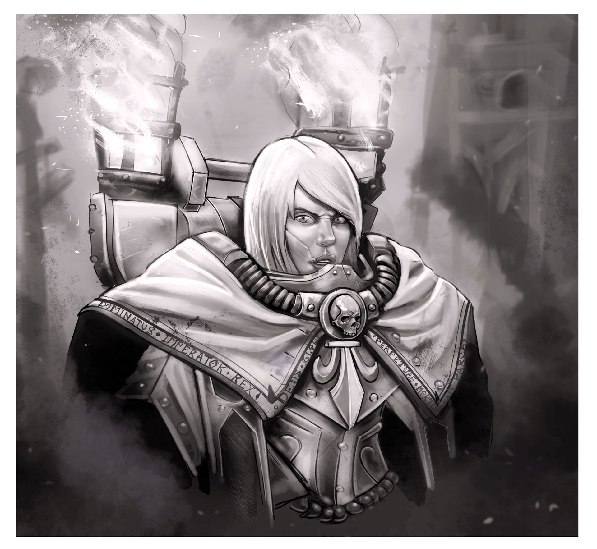 Canoness Eleanor Blanche by Drew Palies Canoness Eleanor Blanche by Drew Palies