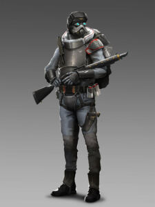 Inquisitorial Stormtrooper by Charles Lin