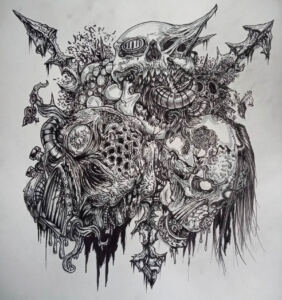 Nurgle Icon by Maximilian Kuhn