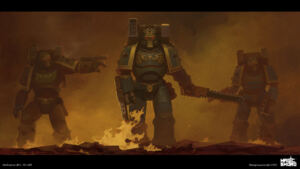 Space Marines by Bruno Biazotto